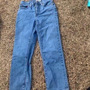 Levi Strauss wedgie straight jeans